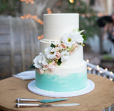 custom-design-wedding-cake-turquoise-three-tier-bakery-temecula